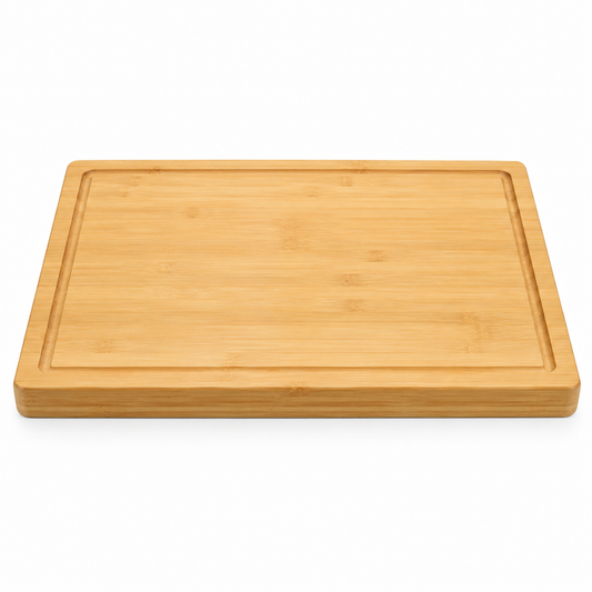Grande planche à découper double face en bambou 45x30 cm
