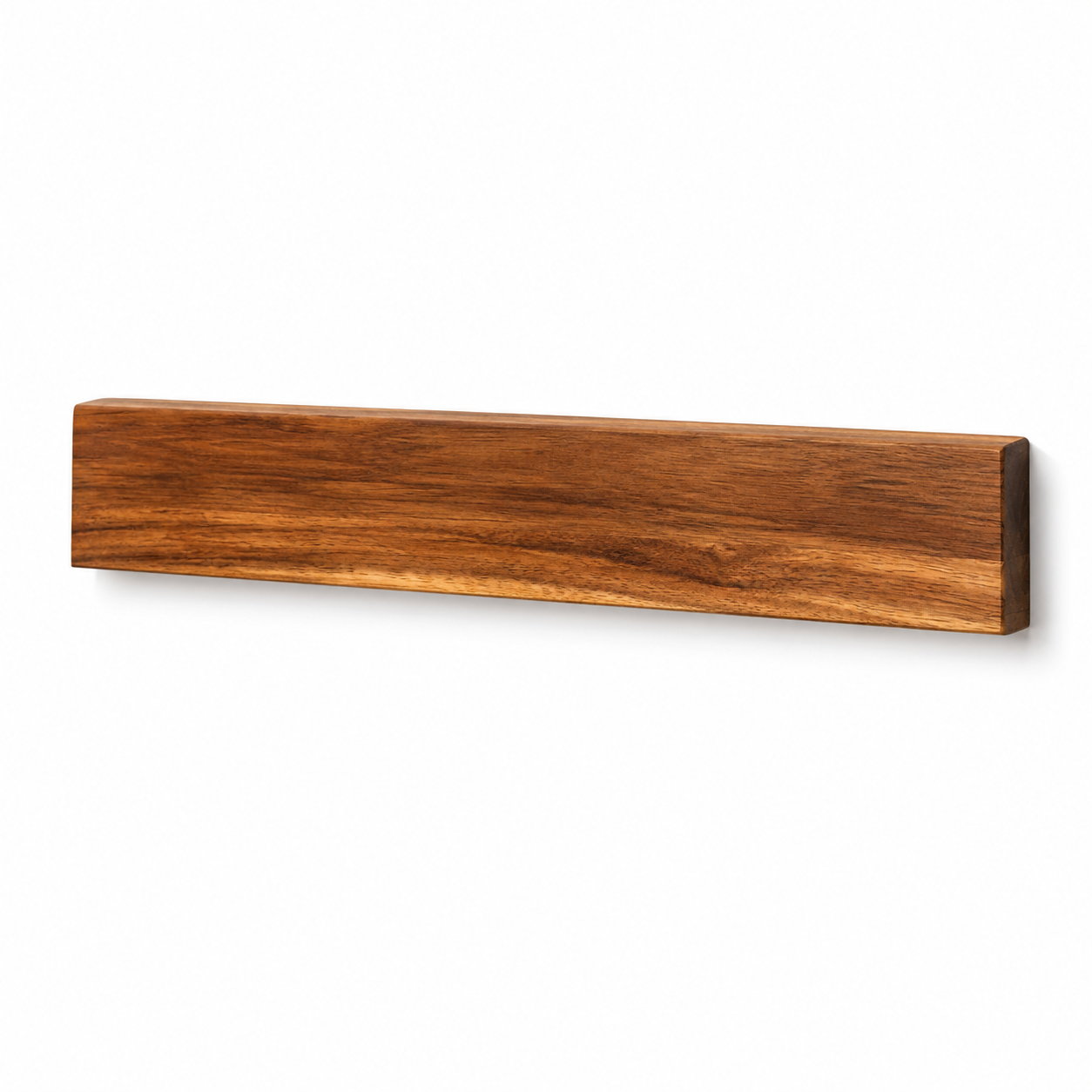 Porte-couteaux magnétique en bois acacia 40 cm