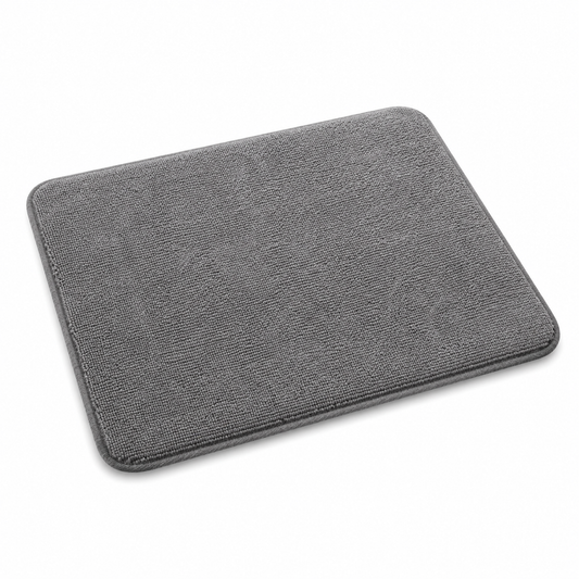 Tapis de séchage en microfibre gris 45x40 cm